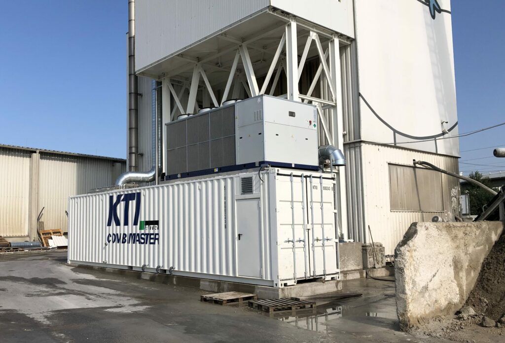 KTI - SAUTER CombiMaster in operation at an Austrian concrete producer.