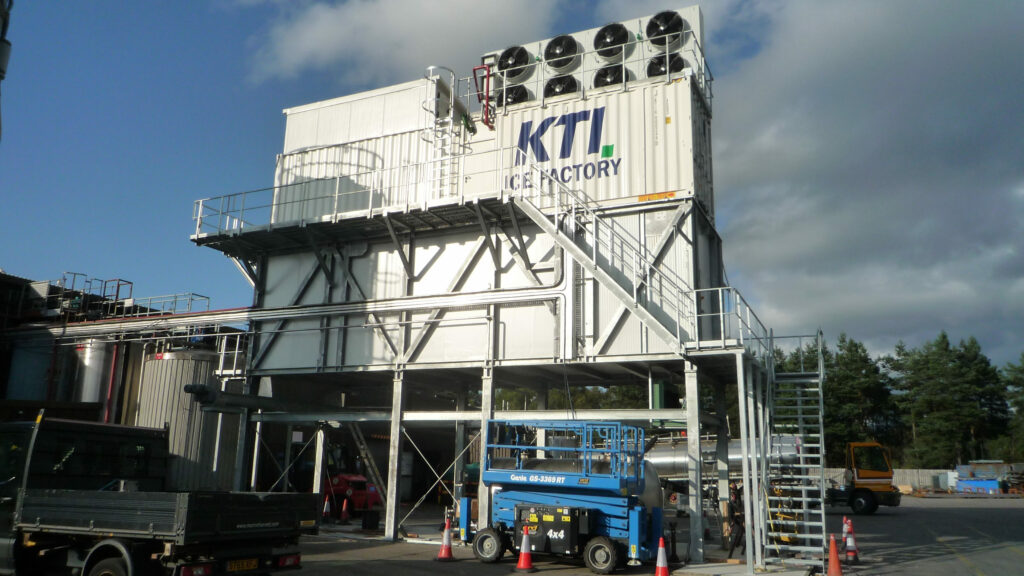 80 tons of ice production for Scottish salmon processor