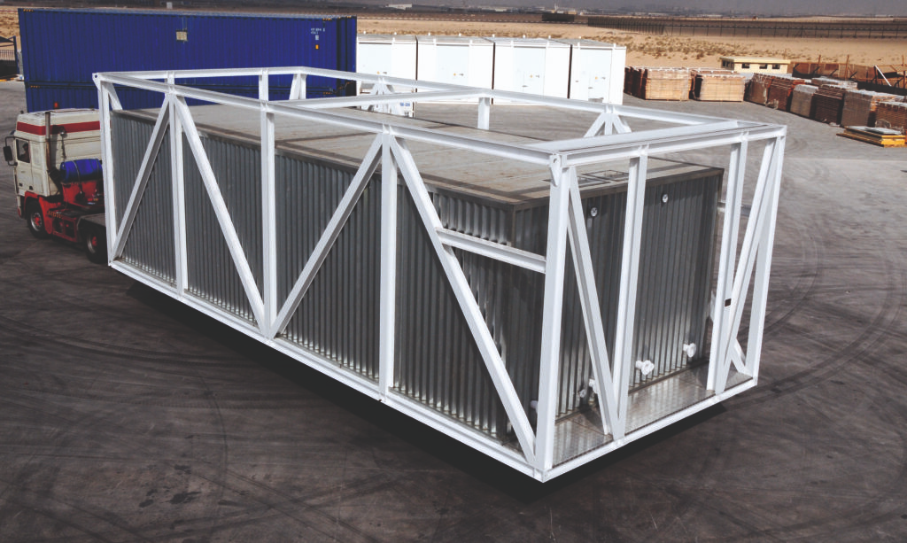 Insulated water tanks