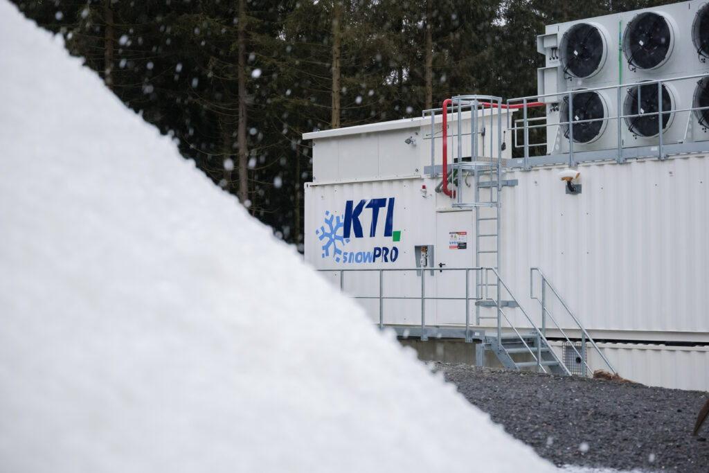 Snow fun in Sauerland, Germany