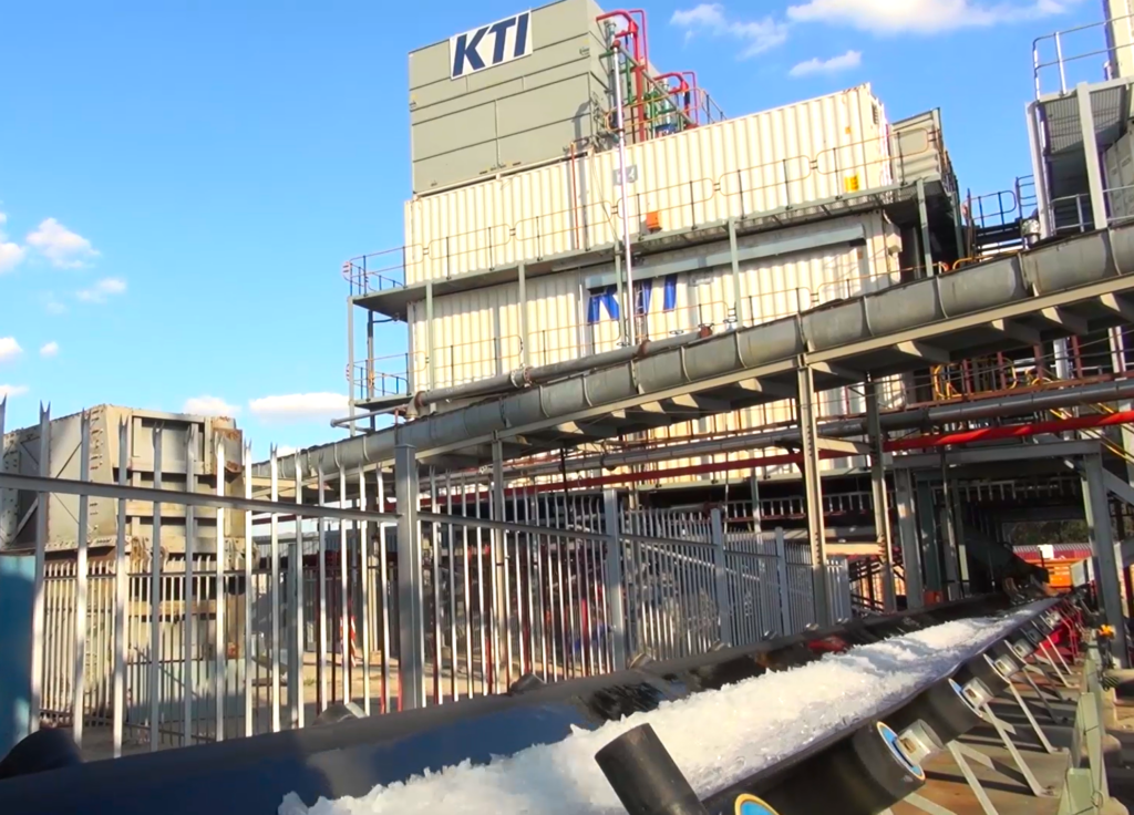 Ice production for South African underground mining